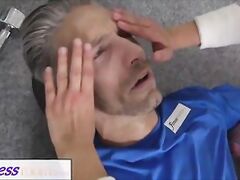 Fitness Rooms Petite sporty British Afghan gets a rough fuck